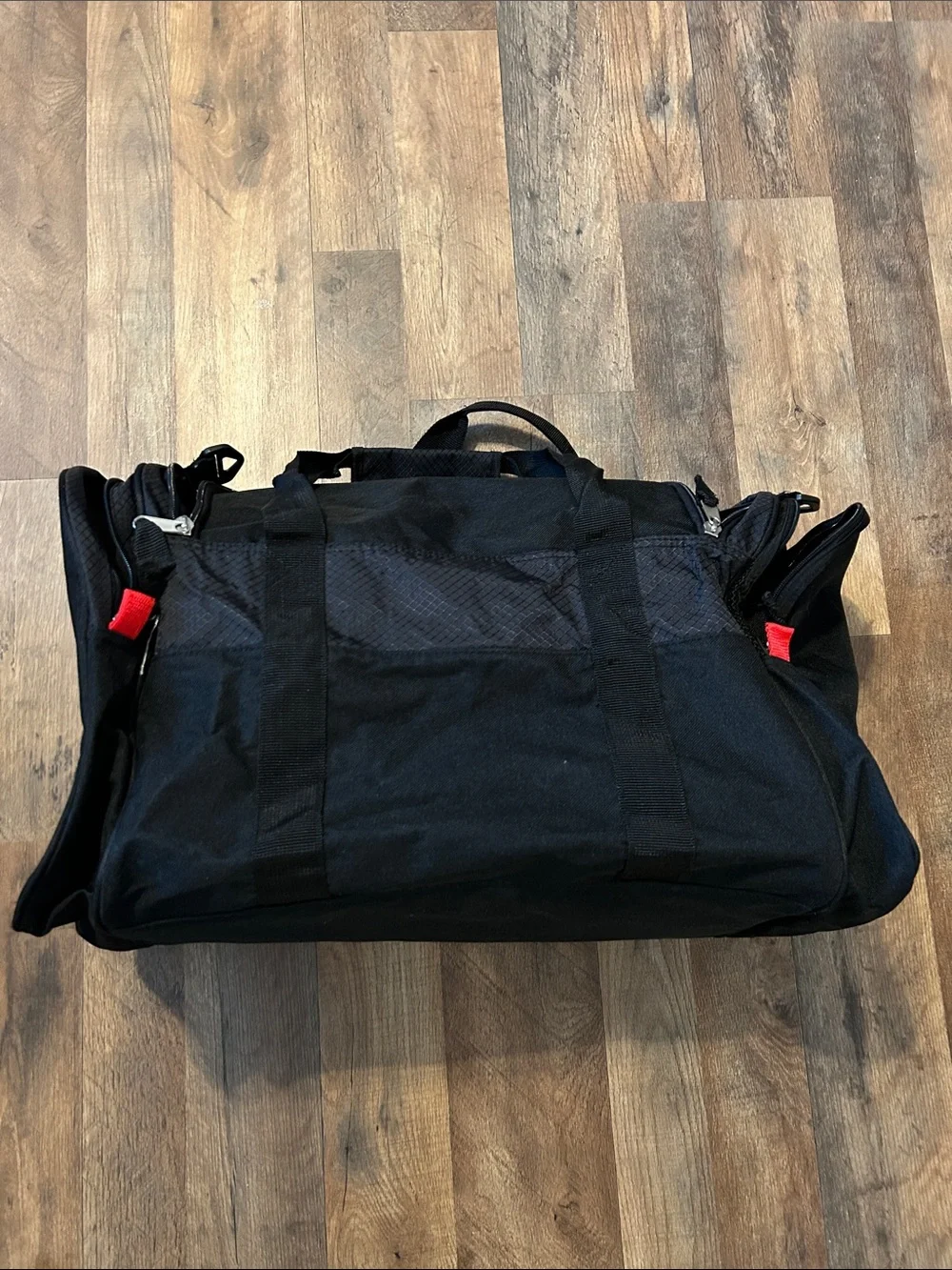 Bank of America.  Black Men's Travel Duffel Bag.
